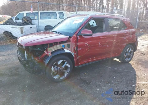 2025 Hyundai Venue Limited z USA, uszkodzony, nr VIN KMHRC8A31SU392970